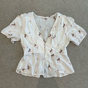 Flowy Floral Top